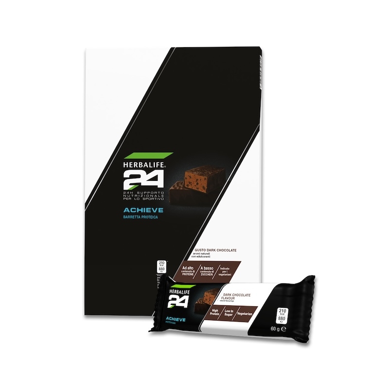Barrette Proteiche H24 Achieve Dark Chocolate